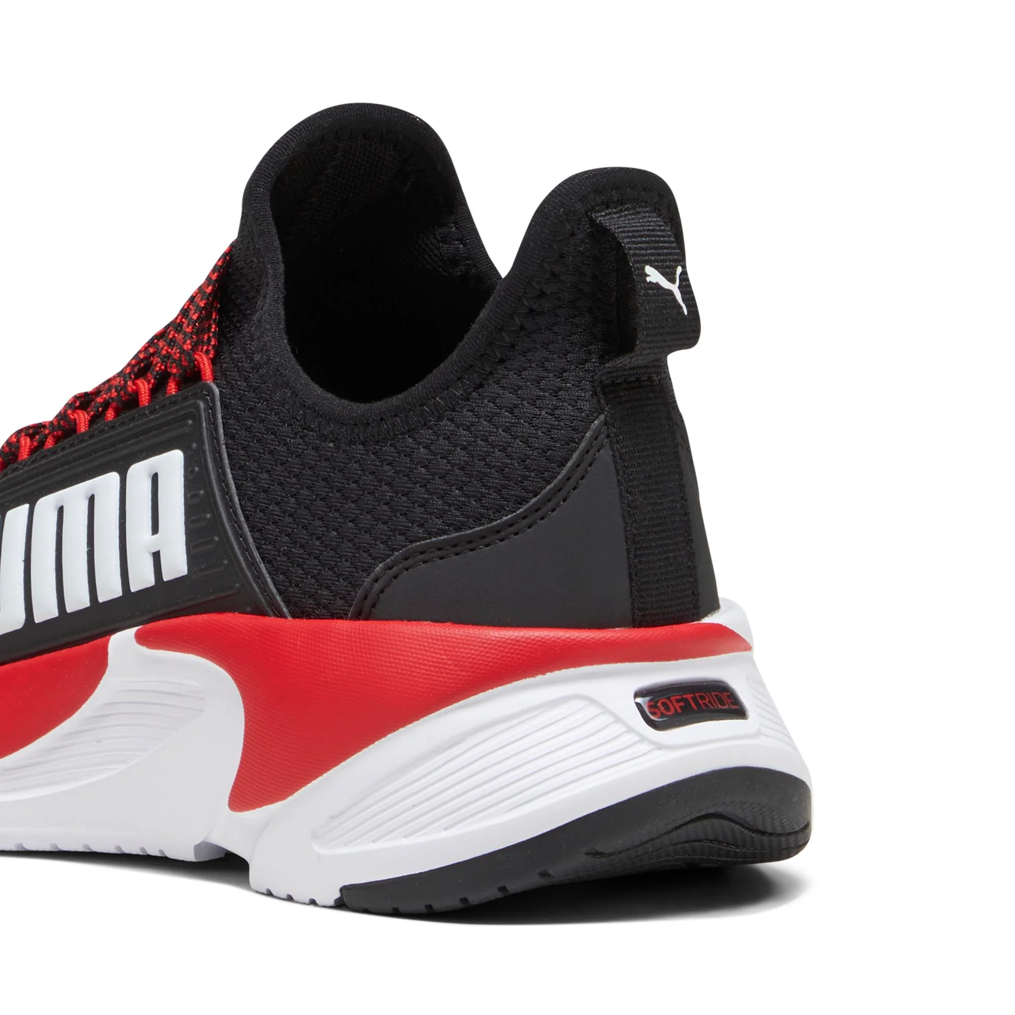 Scarpe da running nere da ragazzo con logo laterale Puma Softride Premier Jr - Image 2