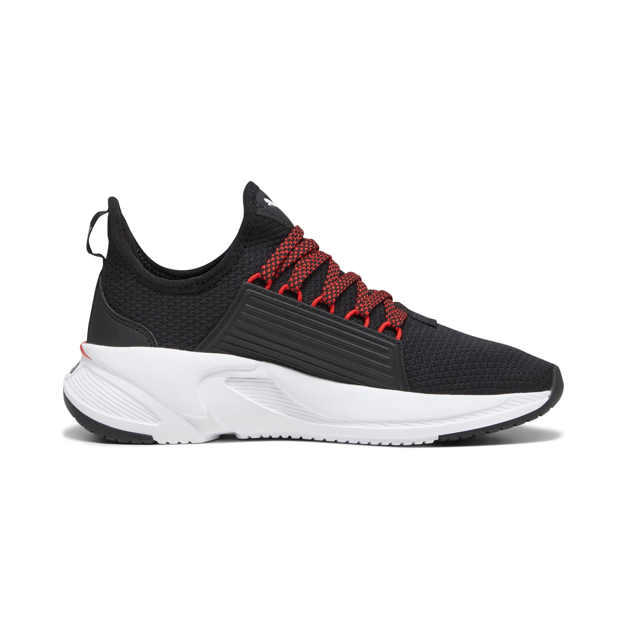Scarpe da running nere da ragazzo con logo laterale Puma Softride Premier Jr - Image 5