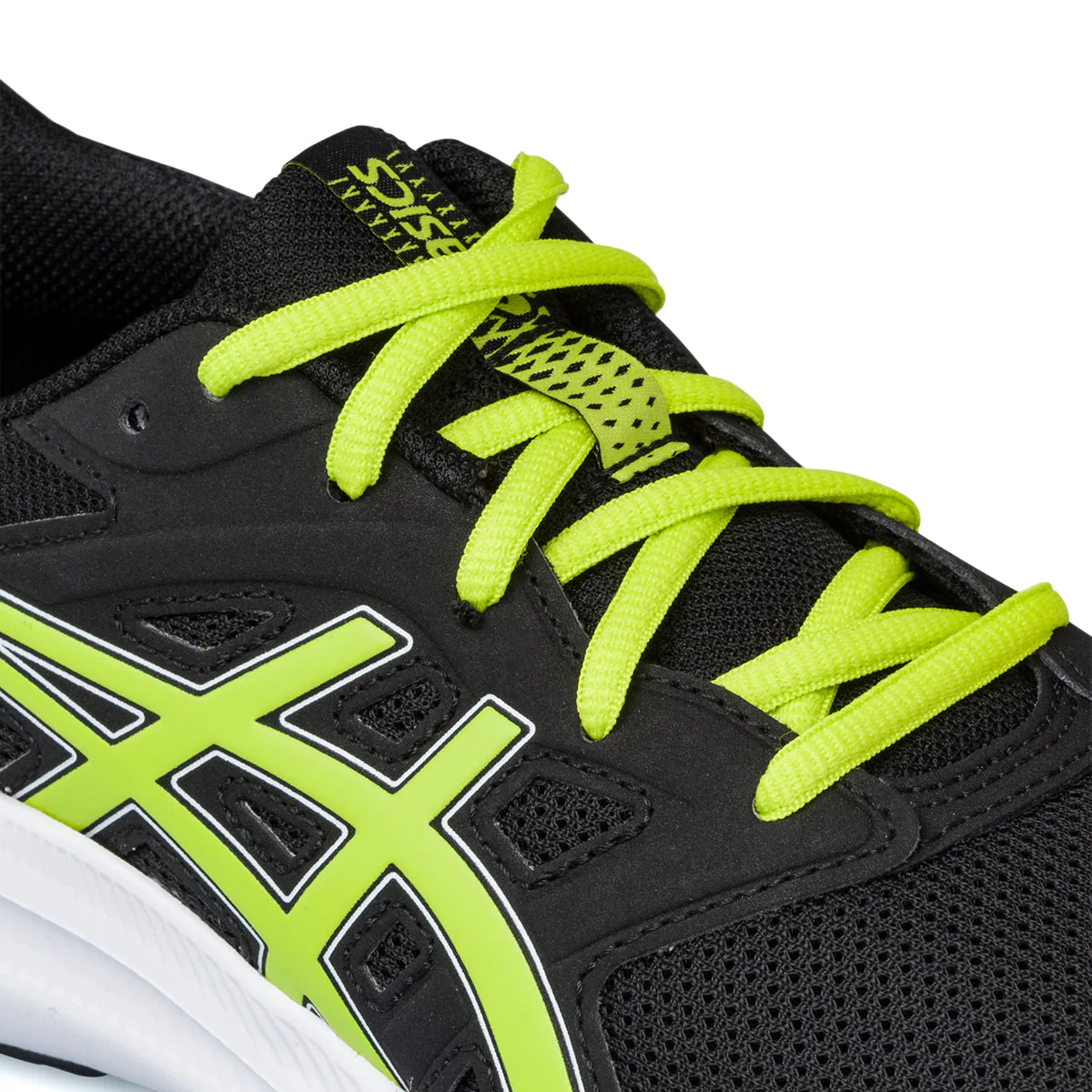 Scarpe da running nere da ragazzo con strisce laterali a contrasto Asics Jolt 4 GS - Image 4