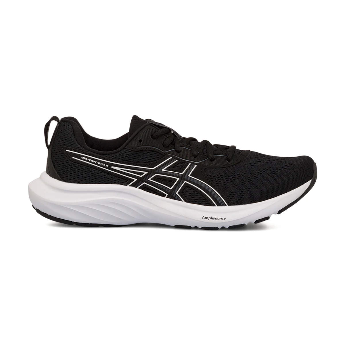 Scarpe da running nere da Uomo con logo Asics Gel-Contend 9