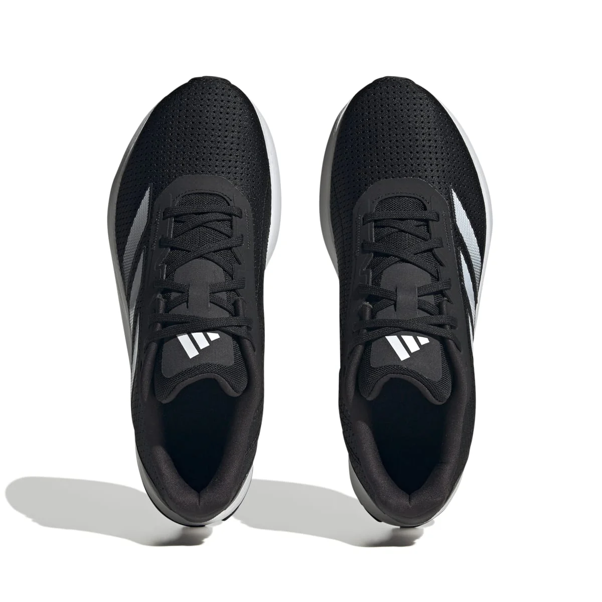 Scarpe da running nere da uomo con strisce laterali a contrasto adidas Duramo SL - Image 3
