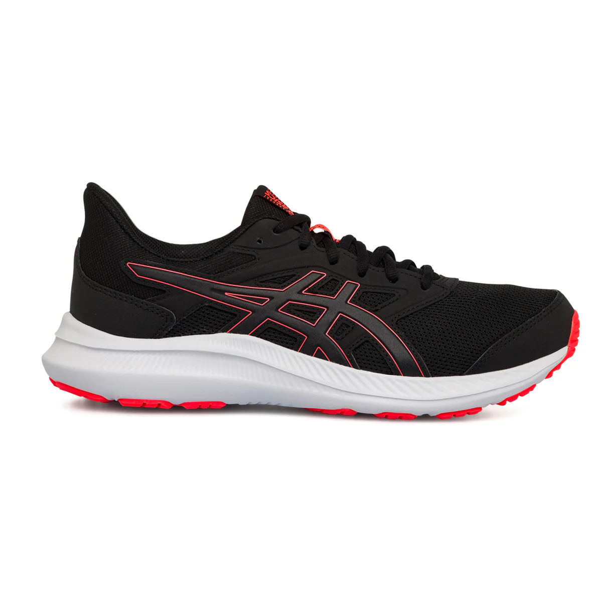 Scarpe da running nere da uomo con strisce laterali a contrasto Asics Jolt 4