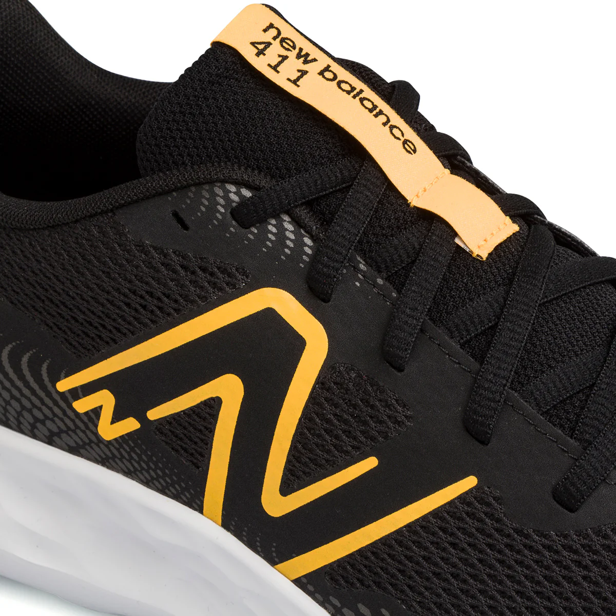 Scarpe da running nere da uomo con suola Ground Contact New Balance 411v3 - Image 6