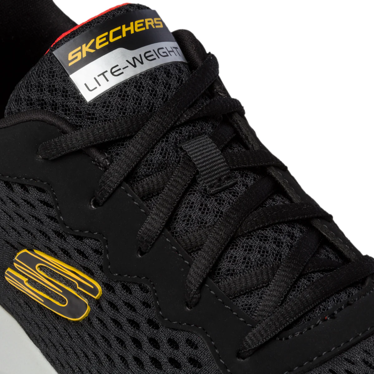 Scarpe da running nere in mesh con soletta Memory Foam Skechers Skech-Air Dynamight - Image 6