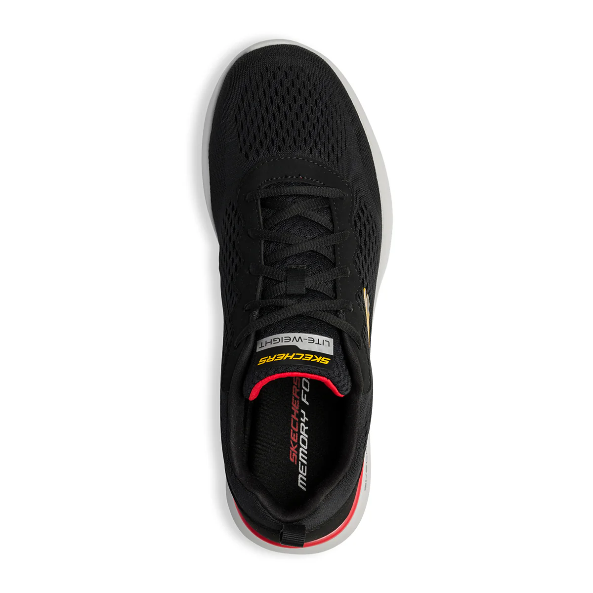 Scarpe da running nere in mesh con soletta Memory Foam Skechers Skech-Air Dynamight - Image 8