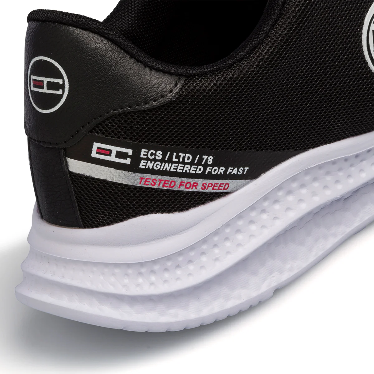 Scarpe da running nere in mesh da uomo Enrico Coveri Power - Image 7