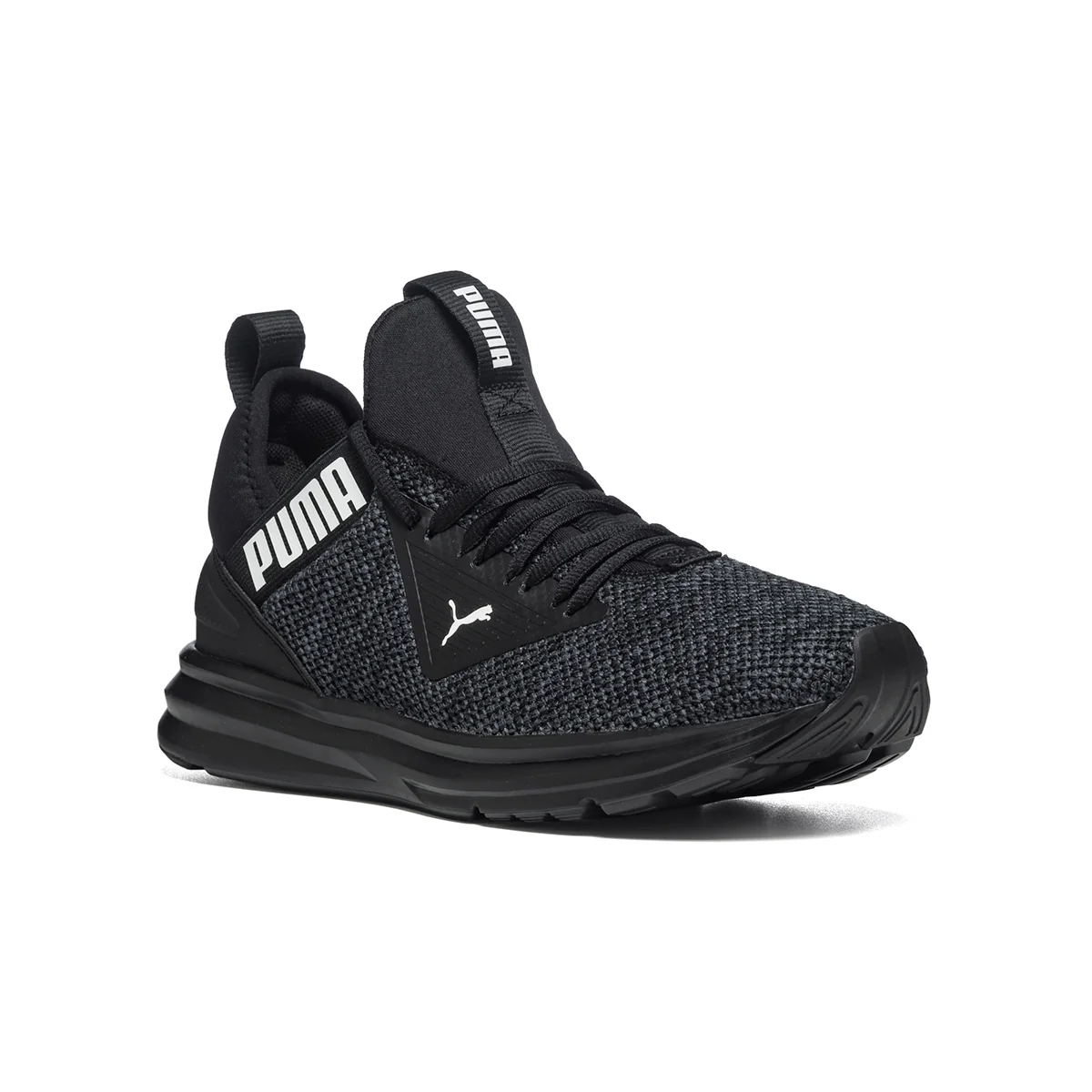Sneakers nere in tessuto mesh con logo laterale Puma Enzo Beta Woven - Image 2