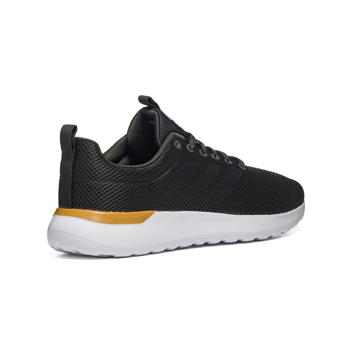 Scarpe da running nere in tessuto mesh con strisce laterali adidas Lite Racer CLN - Image 3