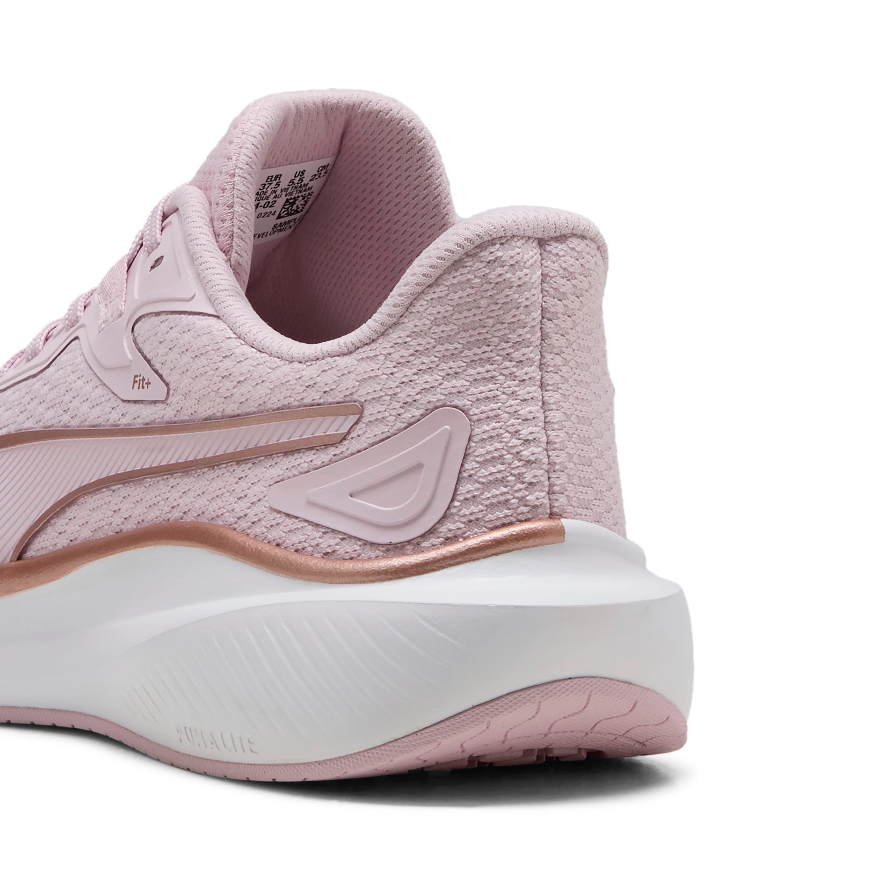 Scarpe da running rosa in tessuto mesh da donna Puma Skyrocket Lite - Image 5
