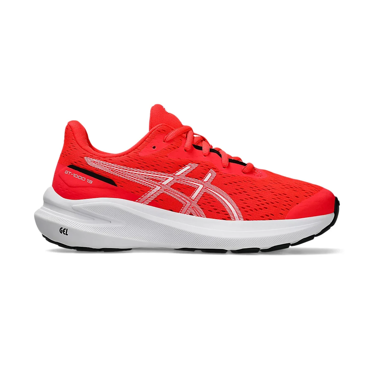 Scarpe da Running rosse da Ragazzo Asics GT-1000 13 - Image 6