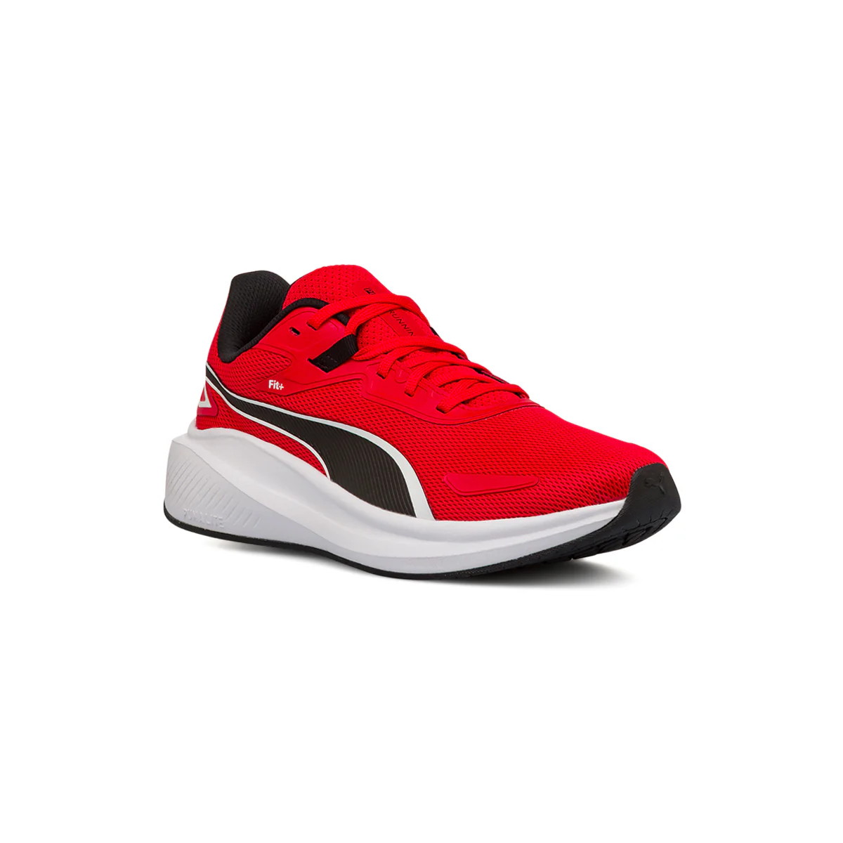 Scarpe da running rosse da uomo con logo laterale Puma Skyrocket Lite - Image 2