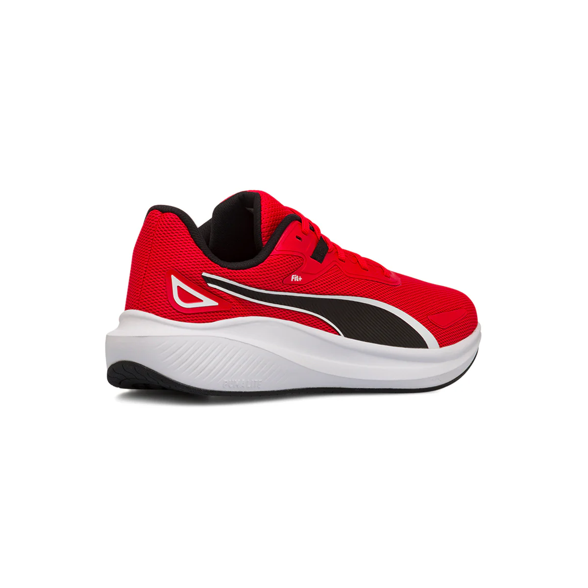 Scarpe da running rosse da uomo con logo laterale Puma Skyrocket Lite - Image 4