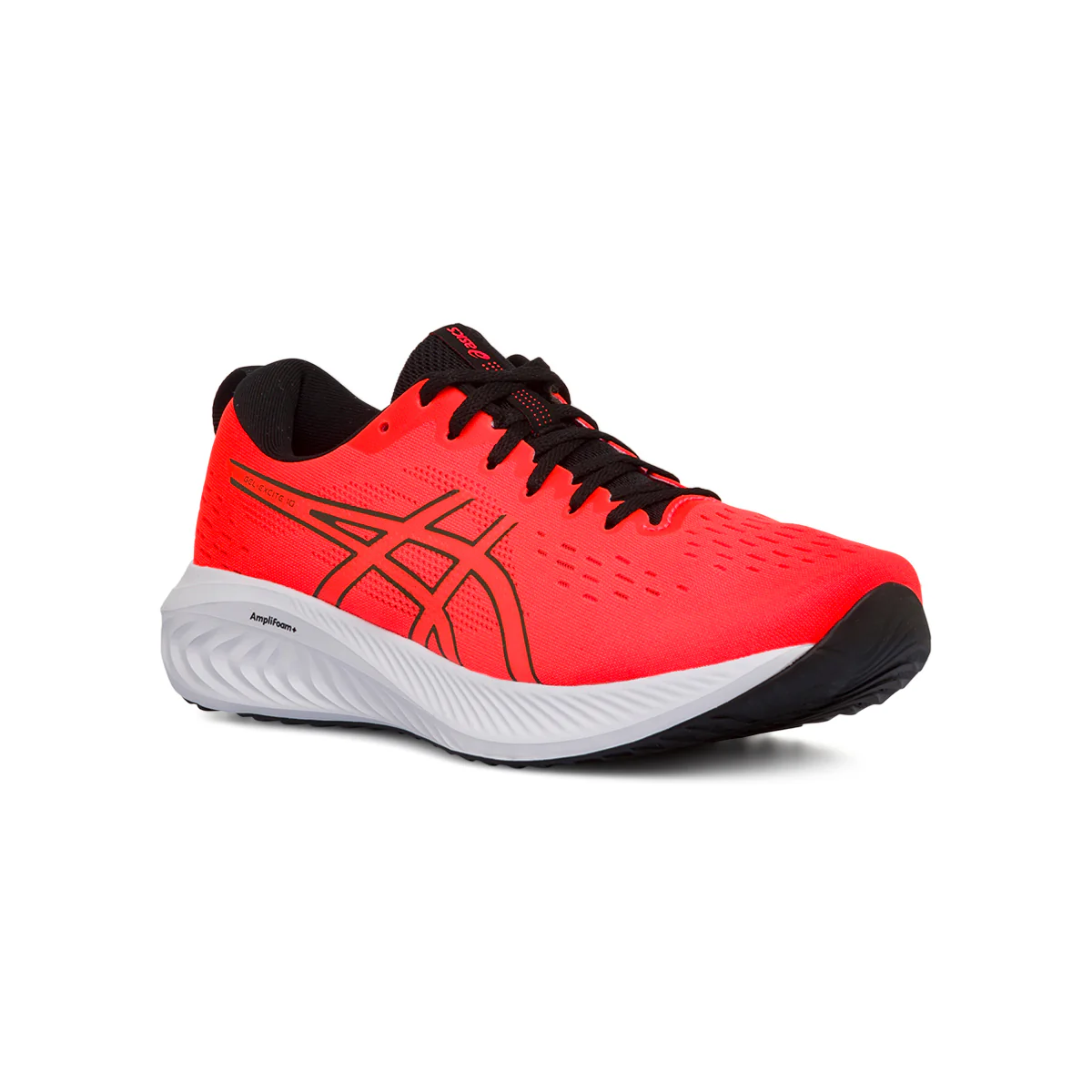 Scarpe da running rosse da uomo con tecnologia AMPLIFOAM PLUS Asics Gel-Excite 10 - Image 2