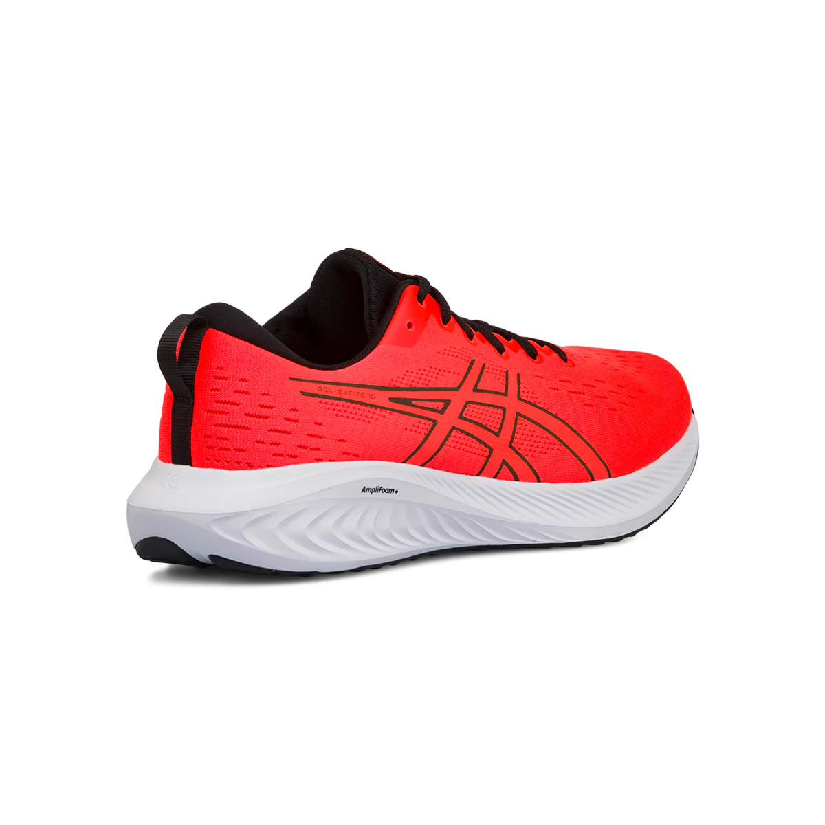 Scarpe da running rosse da uomo con tecnologia AMPLIFOAM PLUS Asics Gel-Excite 10 - Image 3