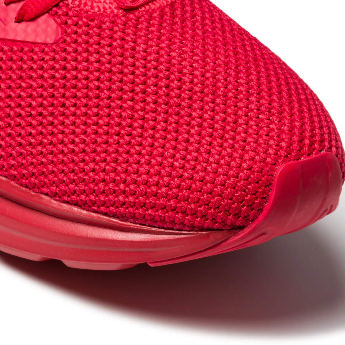 Sneakers rosse in tessuto mesh con logo laterale Puma Enzo Beta Woven - Image 5
