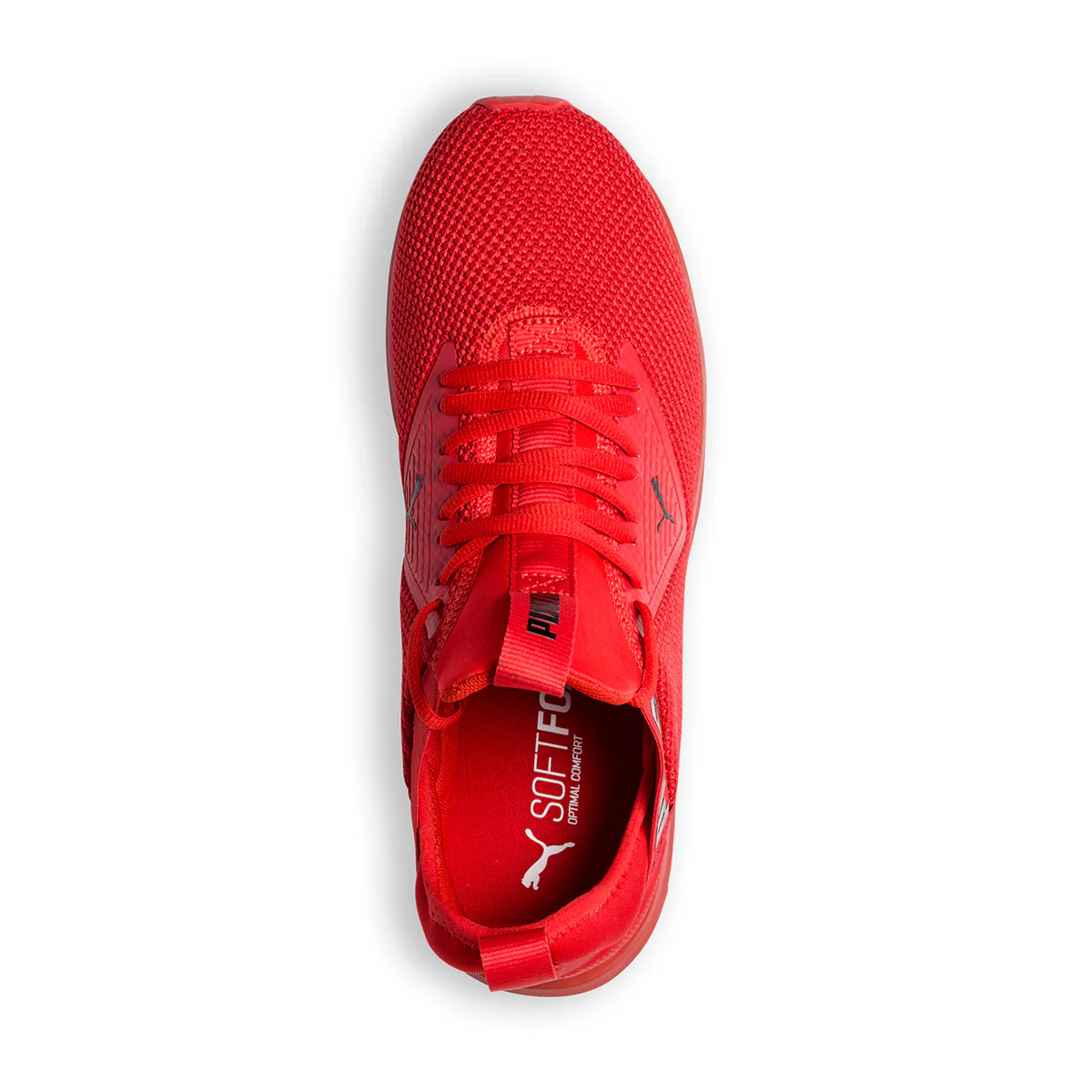 Sneakers rosse in tessuto mesh con logo laterale Puma Enzo Beta Woven - Image 8