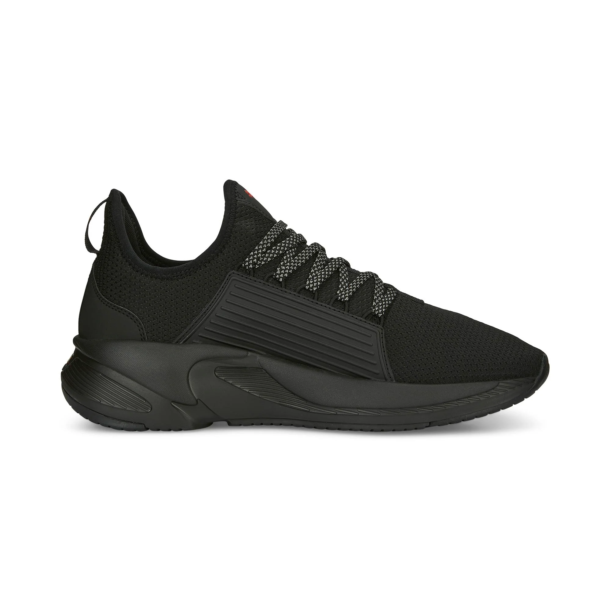 Scarpe da running slip-on nere da uomo con logo laterale Puma Softride Premier - Image 4