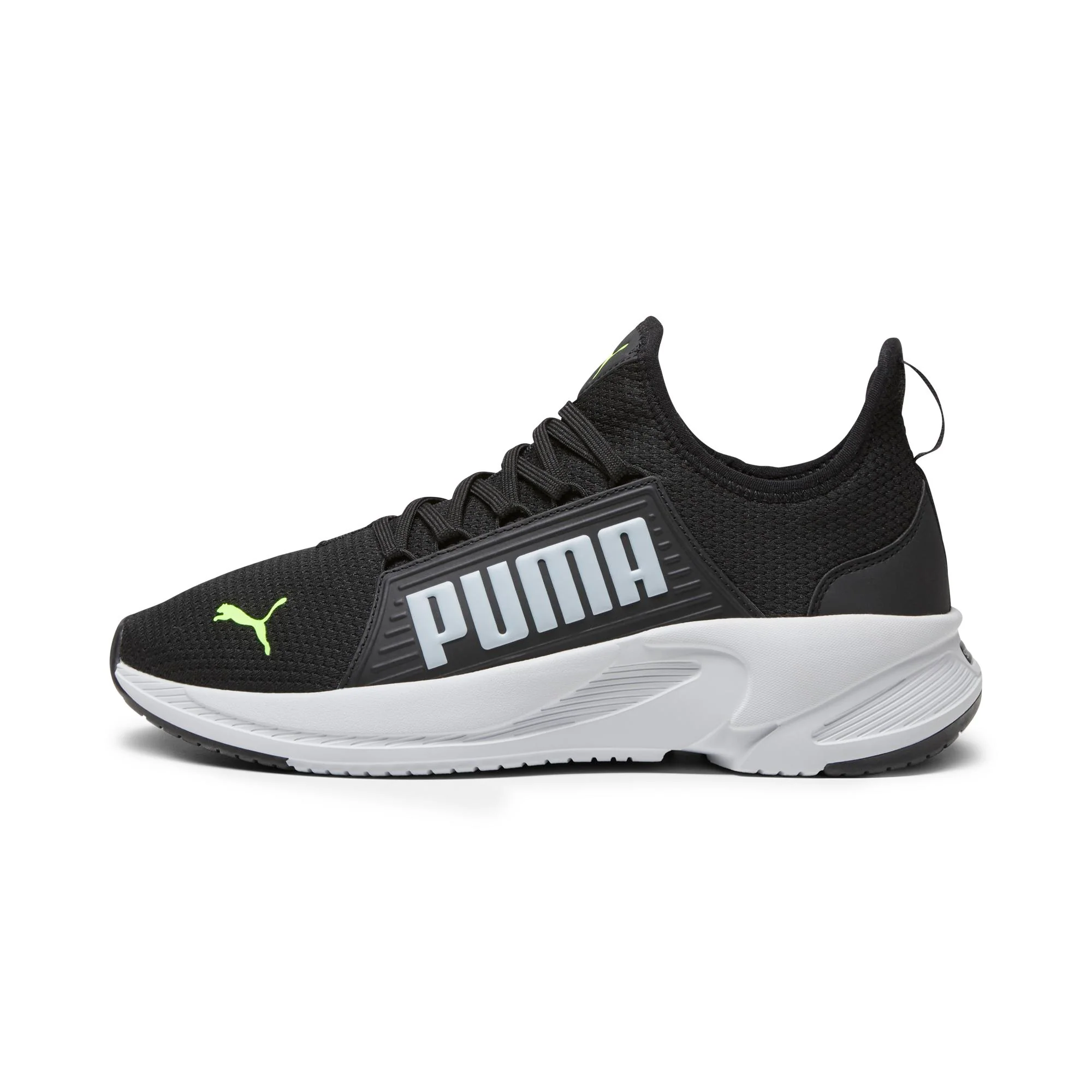 Scarpe da running slip-on nere da uomo con logo laterale Puma Softride Premier - Image 3