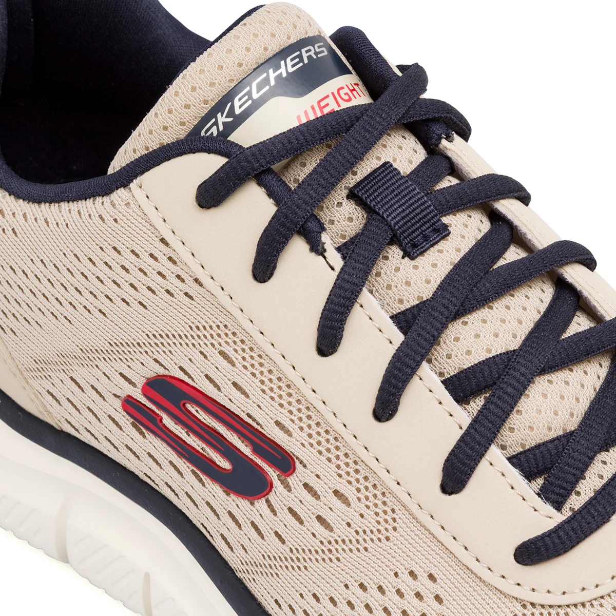 Scarpe da running taupe da Uomo con soletta Memory Foam Skechers Track - Image 5
