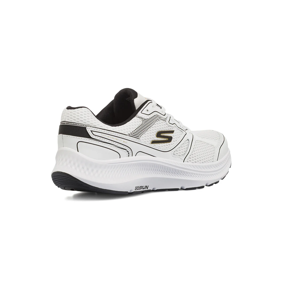 Scarpe da running Uomo Bianche in mesh GoRun Consistent 2.0 Skechers - Image 3