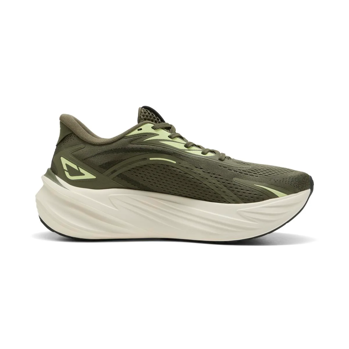 Scarpe da running Uomo verdi Puma Maxima con ammortizzazione PROFOAM - Image 3