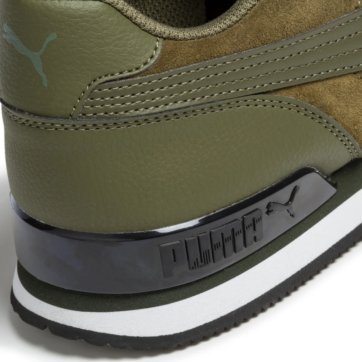 Sneakers verdi con logo laterale Puma St Runner V2 Sd - Image 7