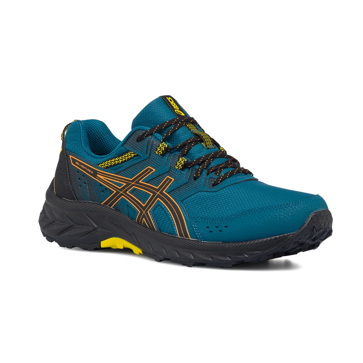 Scarpe da trail running blu da uomo con ammortizzazione in GEL Asics Gel-Venture 9 - Image 2