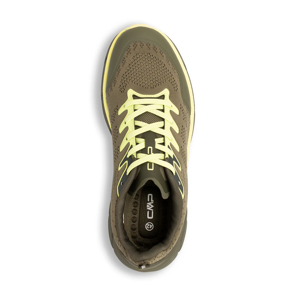 Scarpe da Trail running Verdi da Uomo con inserti gialli CMP Rahmsy - Image 5