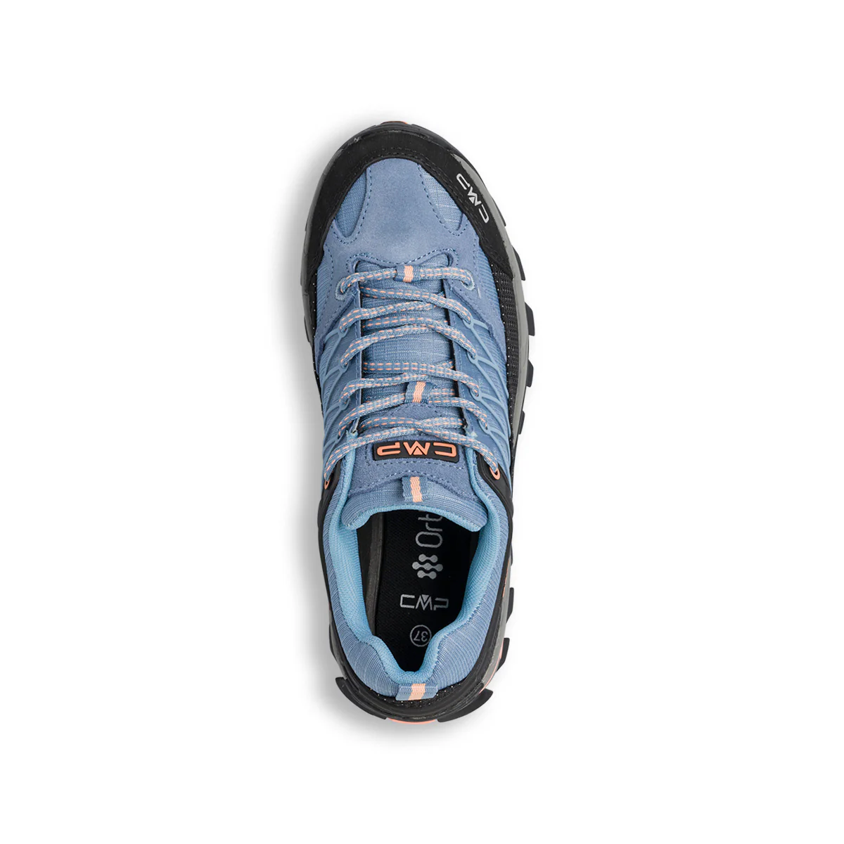 Scarpe da Trekking azzurre da Donna in tessuto waterproof CMP Rigel Low - Image 5