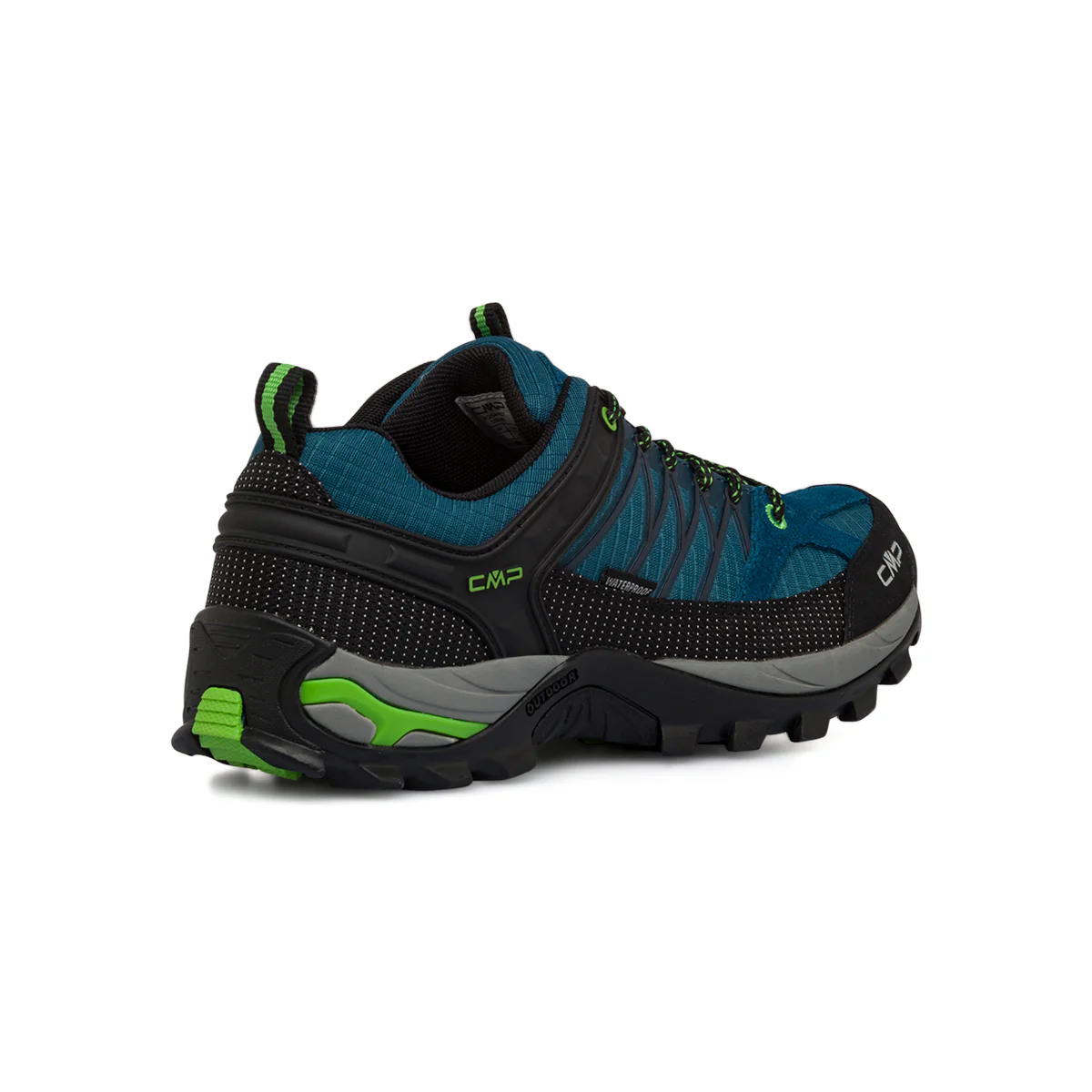 Scarpe da trekking blu e nere da uomo waterproof CMP Rigel Low - Image 3