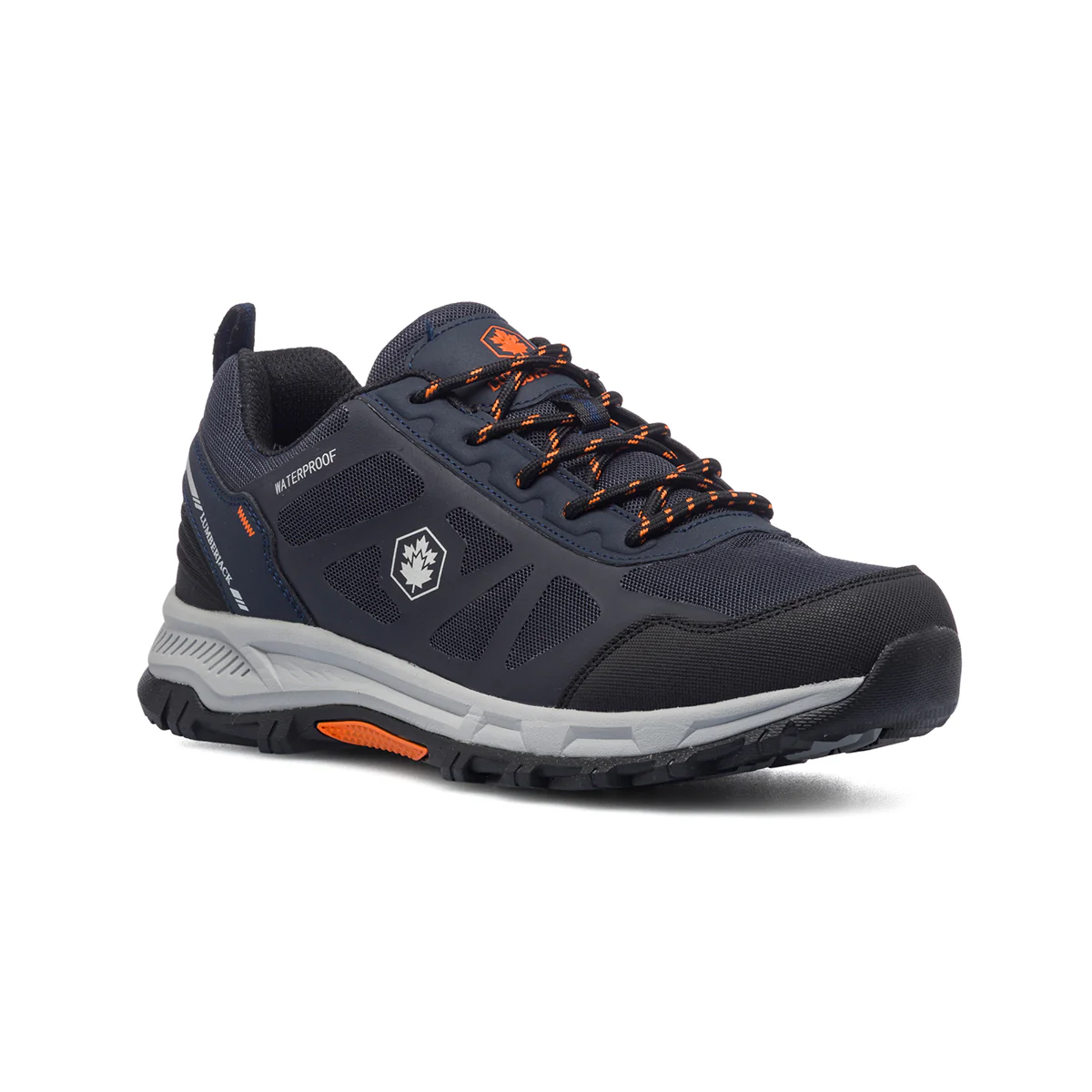 Scarpe da trekking blu in tessuto waterproof Lumberjack Duncan - Image 2