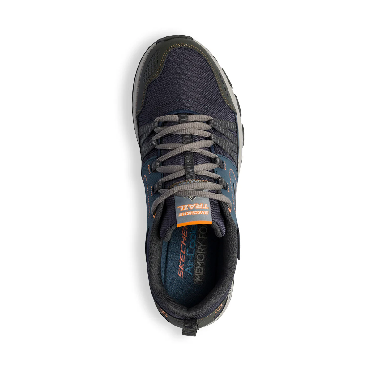 Scarpe da trekking blu navy con suola All-Terrain Skechers Escape Plan - Image 10