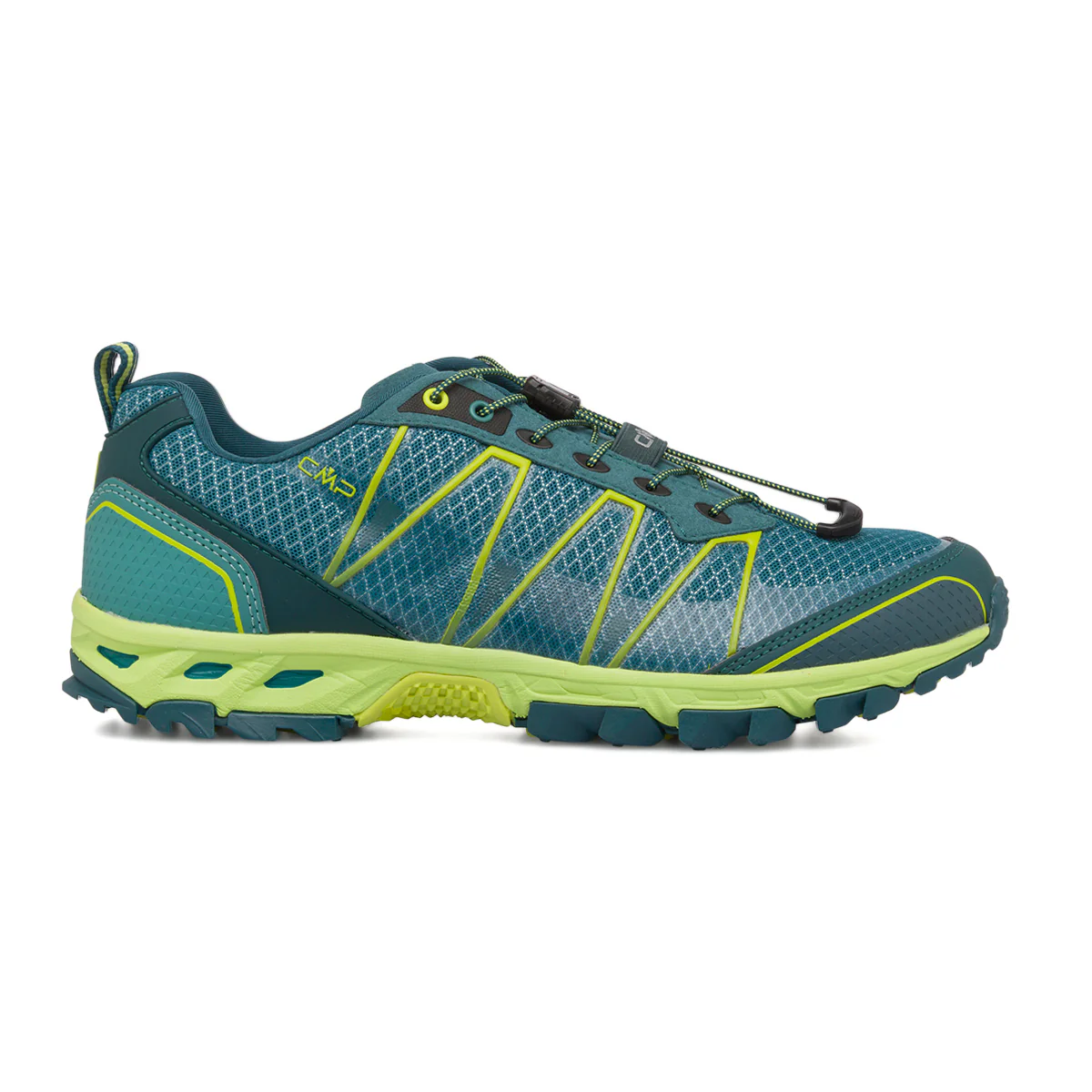Scarpe da Trekking blu petrolio e verdi da Uomo CMP Altak Trail
