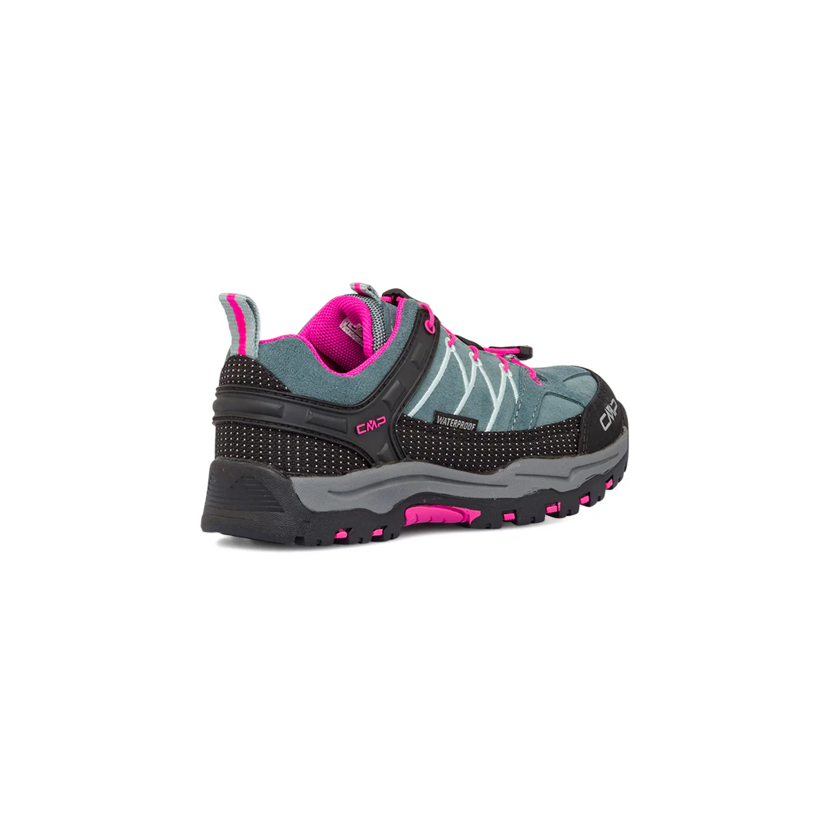 Scarpe da Trekking da ragazza rosa e grigie waterproof CMP Rigel Low - Image 3
