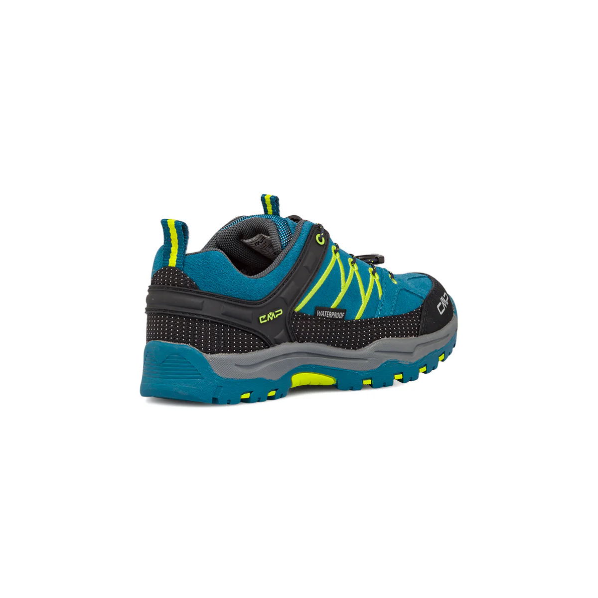 Scarpe da Trekking da ragazzo blu e nere waterproof CMP Rigel Low - Image 3