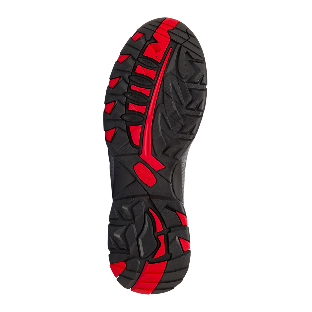 Scarpe da trekking da uomo grigie con dettagli rossi CMP Melnick Low - Image 4