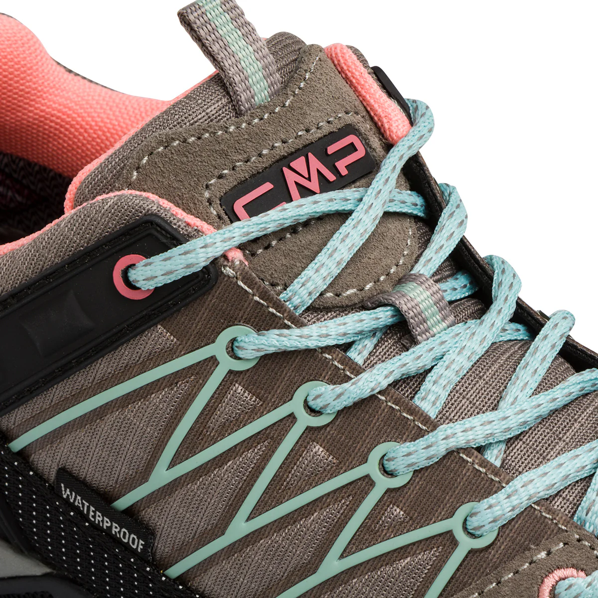 Scarpe da Trekking grigie da Donna in tessuto Waterproof CMP Rigel Low - Image 6