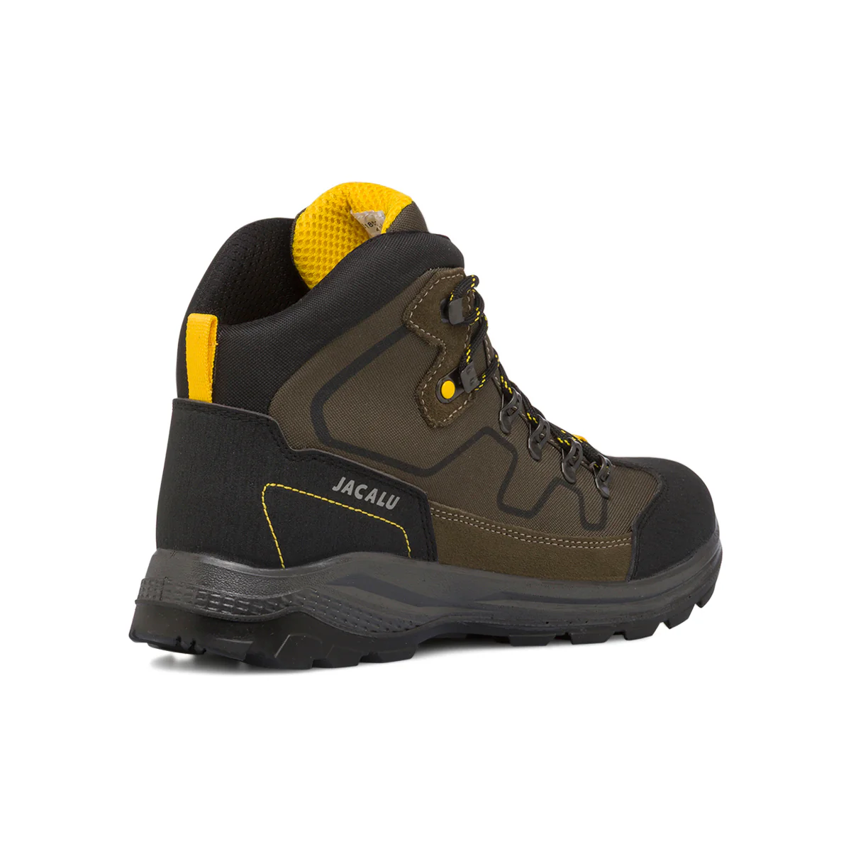 Scarpe da Trekking Marroni da Uomo con logo Jacalu - Image 3