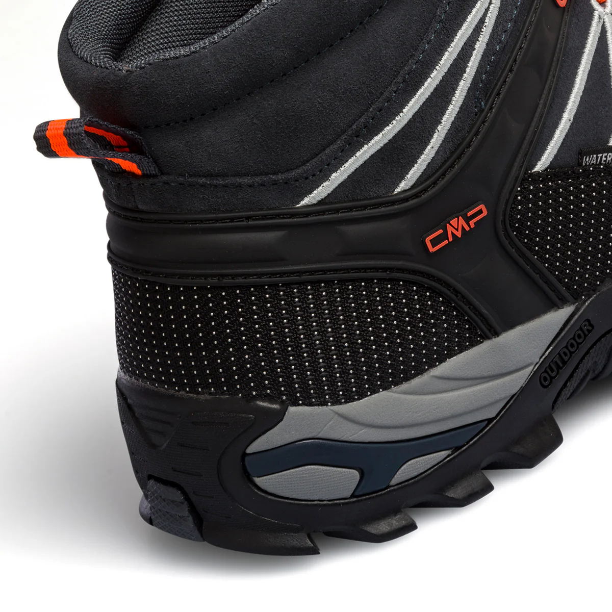 Scarpe da trekking nere da uomo waterproof CMP Rigel Mid - Image 12