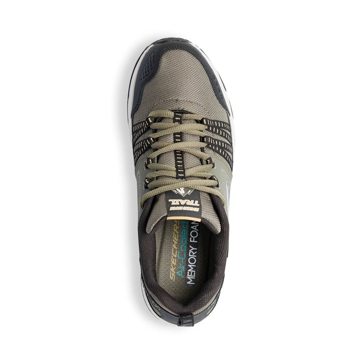 Scarpe da trekking verde oliva con suola All-Terrain Skechers Escape Plan - Image 10