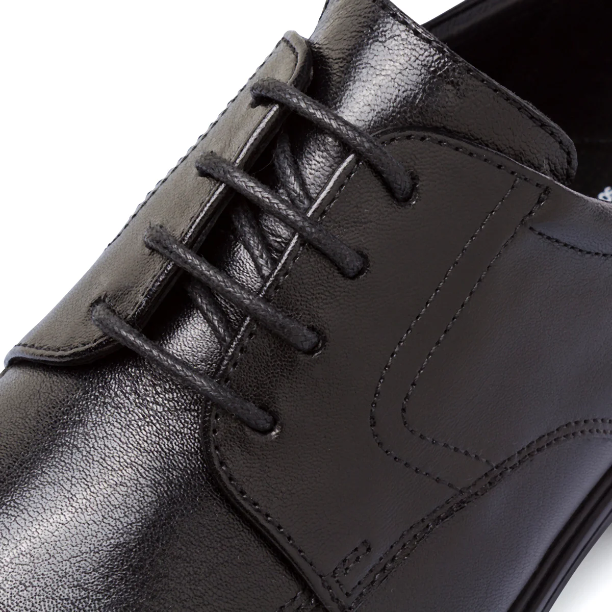 Scarpe Eleganti da Uomo Nere in Pelle con Allacciatura Derby La Cuoieria - Image 4