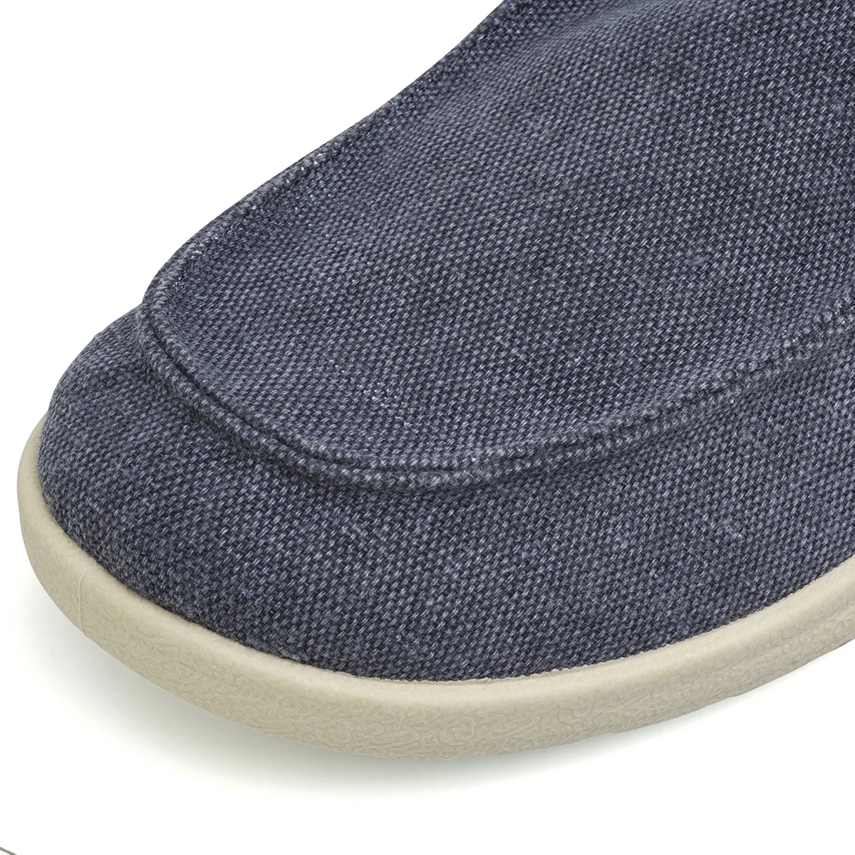 Scarpe in tela da Uomo blu con lacci elastici Riflessi Urbani - Image 4