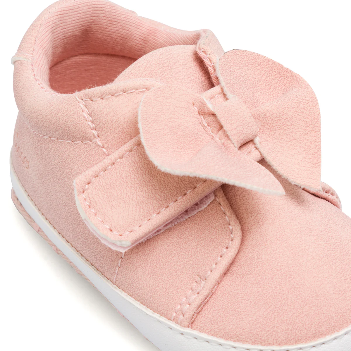 Scarpe in tessuto Rosa Primi Passi Bambina con fiocco Chicco - Image 5