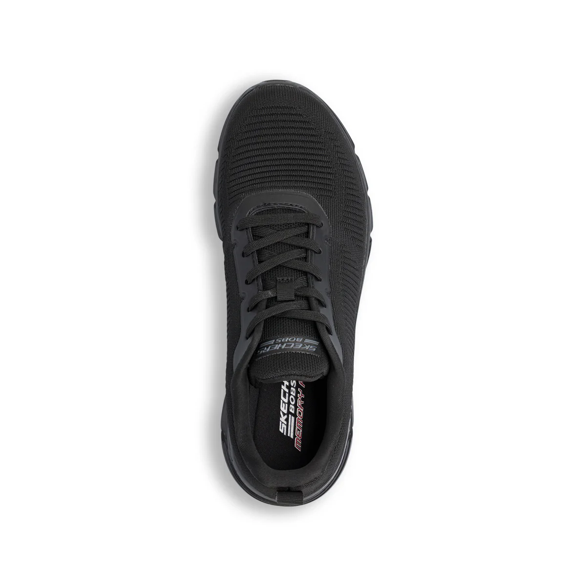 Scarpe nere da Donna con soletta Memory Comfort Skechers Bobs B Flex - Image 6