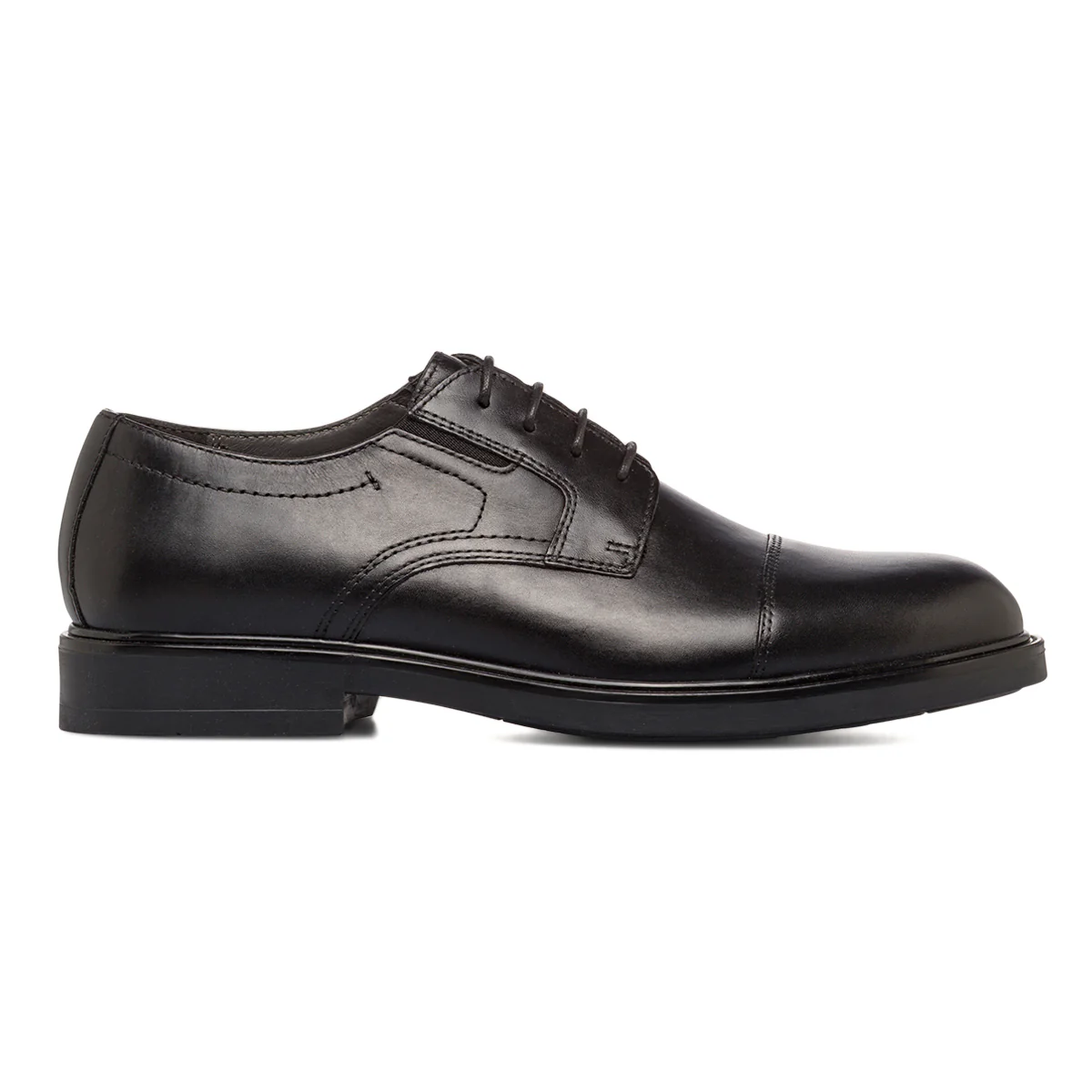 Scarpe Oxford nere da Uomo in pelle Primopiano