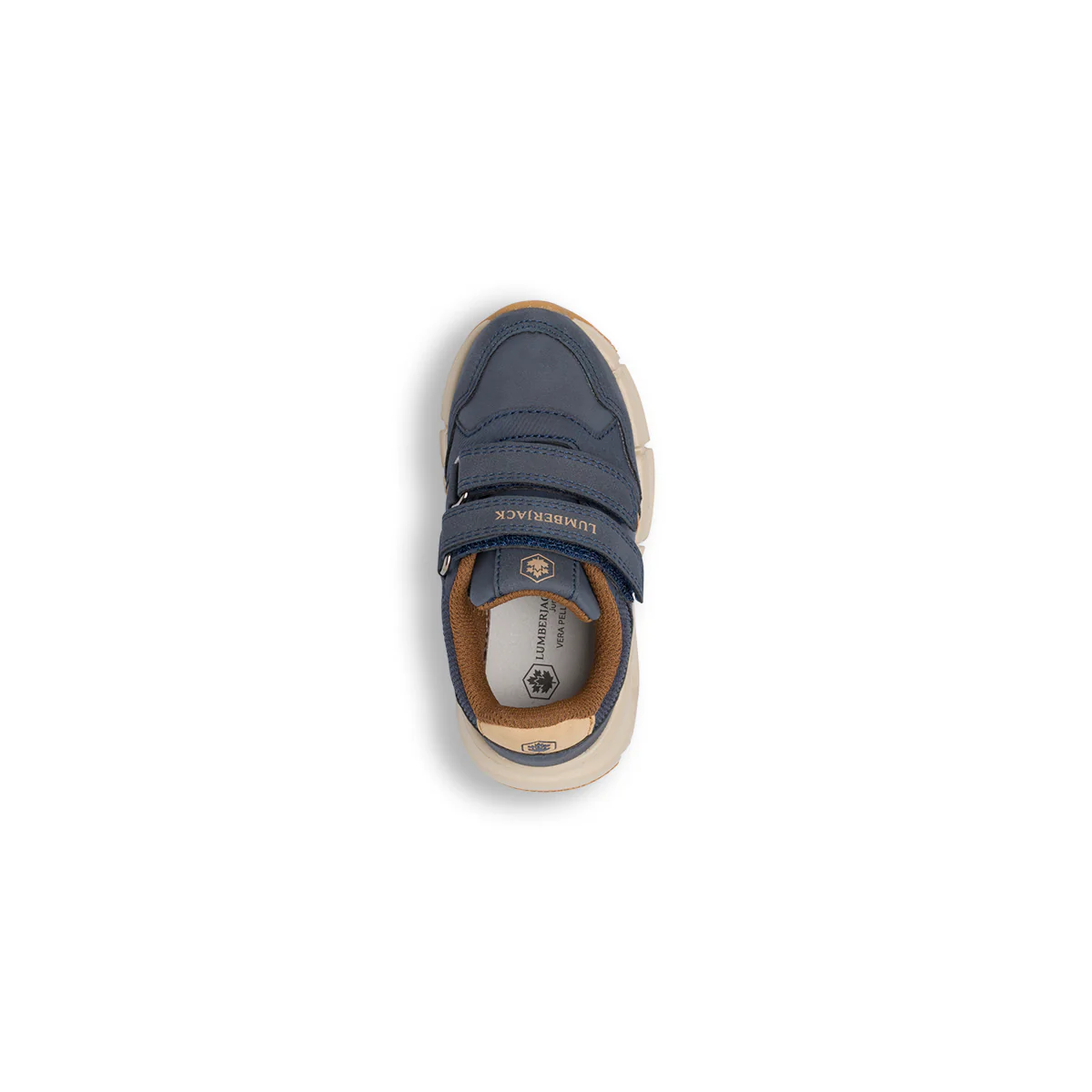 Scarpe primi passi Bambino blu Lumberjack con strappo in velcro - Image 6