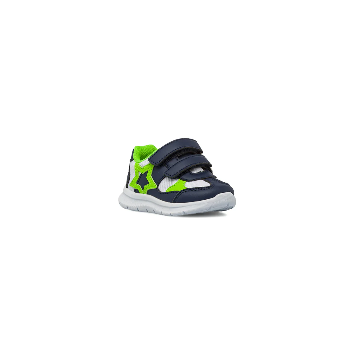Scarpe Primi Passi Bambino Blu navy con stella verde Chicco - Image 2