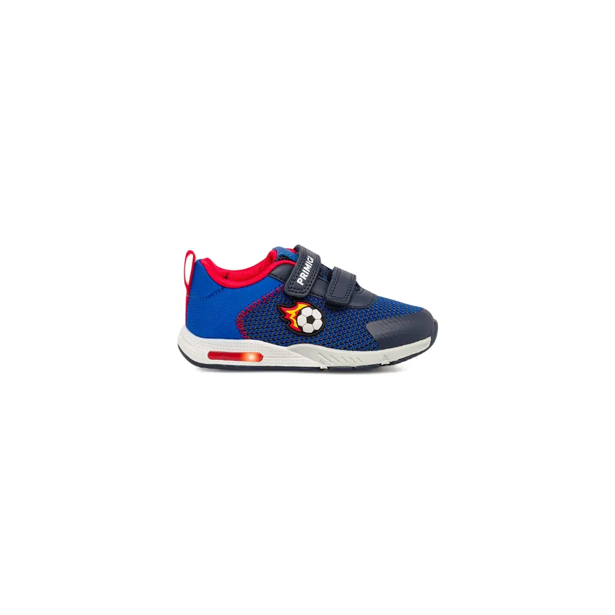Scarpe Primi Passi Blu da Bambino con luci nella suola Primigi