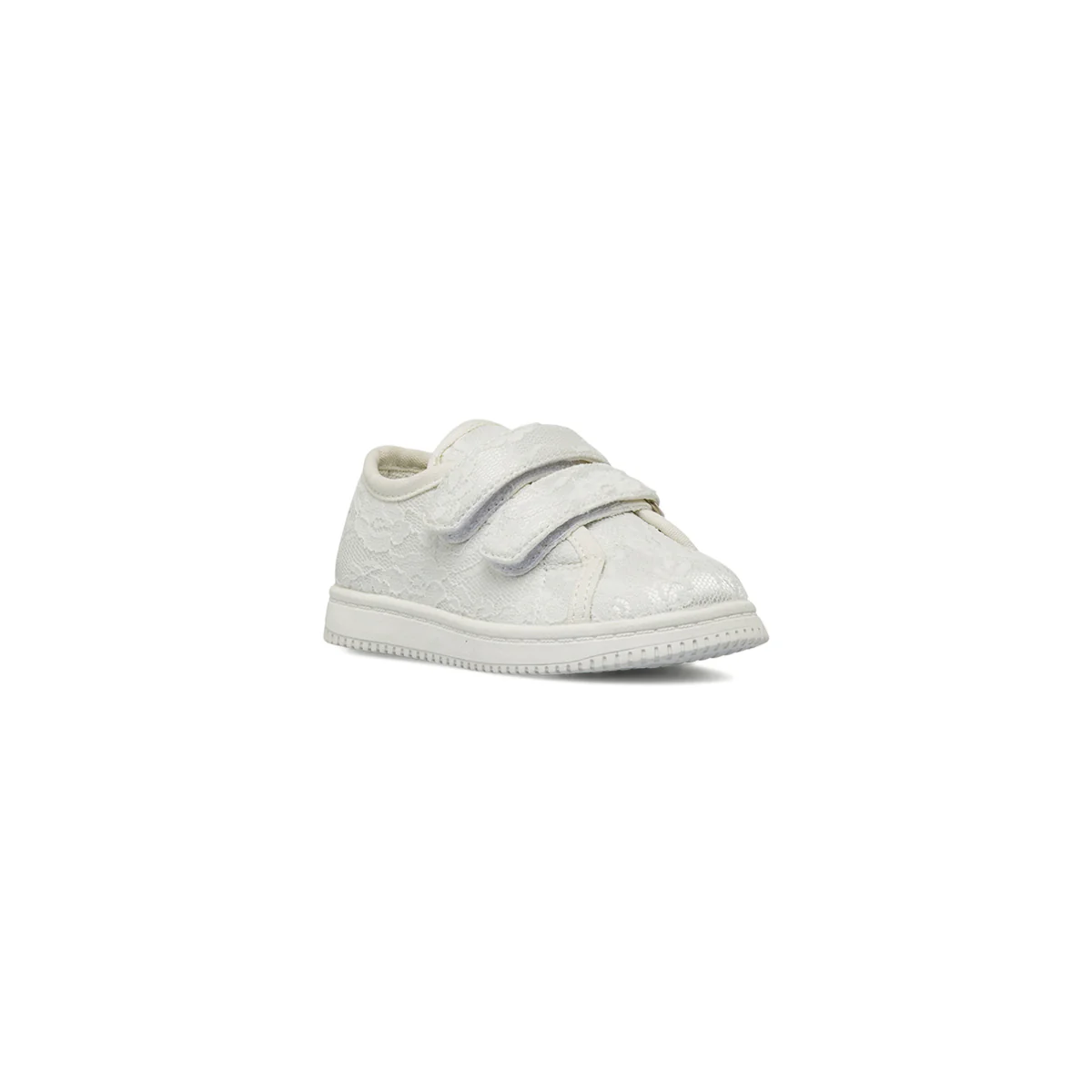 Scarpe Primi Passi da bambina Le scarpe di Alice bianche in pizzo - Image 2