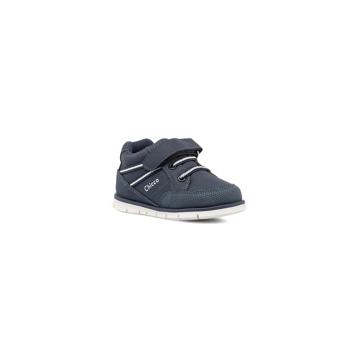 Scarpe Primi Passi da bambino Chicco blu con lacci elastici - Image 2